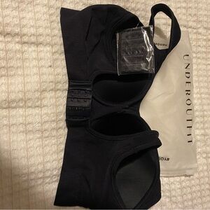 UNDEROUTFIT black bra size M Back closure no underwire.  New with tags